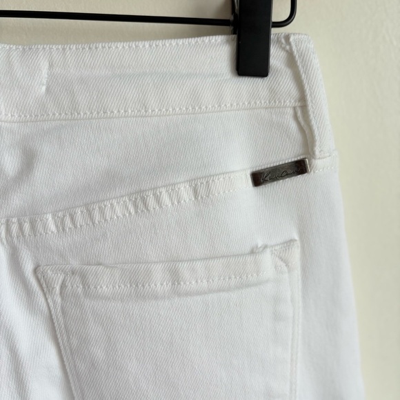 Kancan For Maurice’s Women’s White frayed distressed denim skinny jeans size 27 - Picture 7 of 9